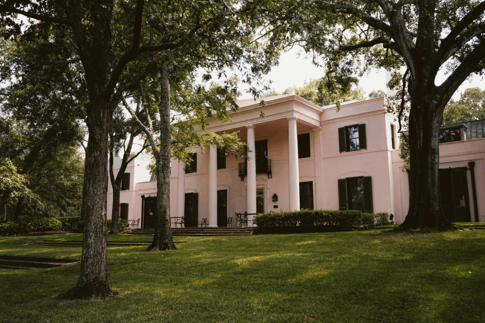 Large White Mansion