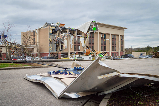Tornado Destroyed Building