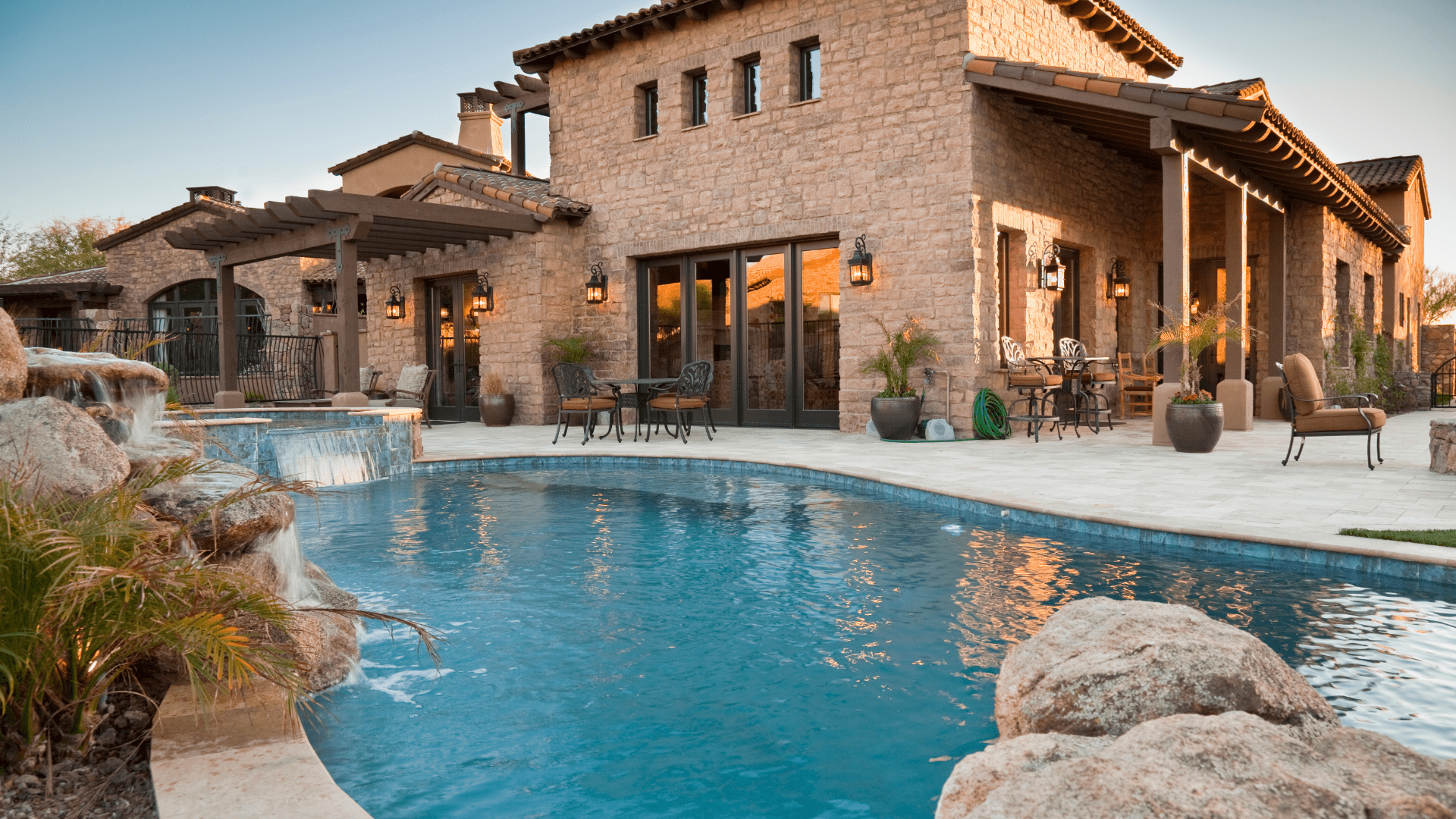 Pool of Luxury Home