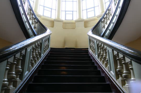 Antique Stair Case in Historical Home