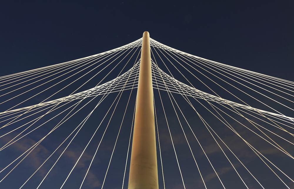 Margaret Hunt Hill Bridge, Dallas, TX, USA Tower Street Insurance Loss Control OSHA Safe and Sound Week Best Insurance for Manufacturing Warehouse